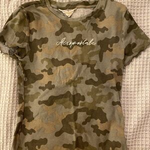 Aeropostale Camo Baby Tee